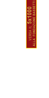 5 X 1000 alla Fondazione Giannino Bassetti