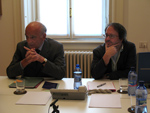 Piero Bassetti e David Guston