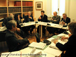 21 febbraio 2005: seminario di Daniel Callahan presso la Fondazione Bassetti