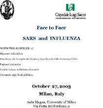 Face to Face SARS and INFLUENZA