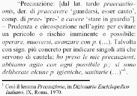 Precauzione