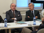 Carlo Guglielmi e Italo Lupi