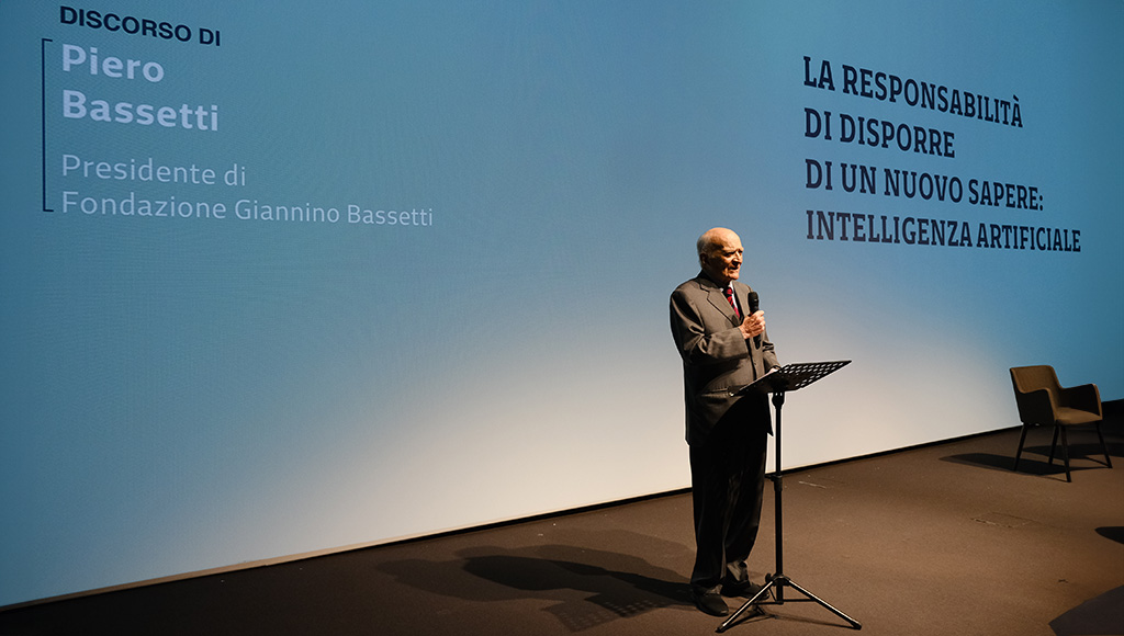 Piero Bassetti al MEET di Milano - foto: Giulia La Motta