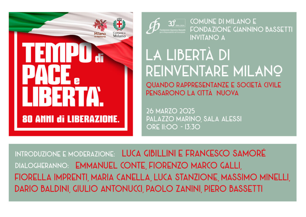 Cartolina evento Reinventare Milano 26 marzo