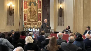 Piero Bassetti al convegno del 26 marzo 2025