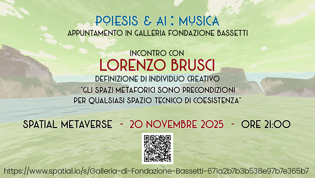 Incontro con Brusci in Spatial metaverse